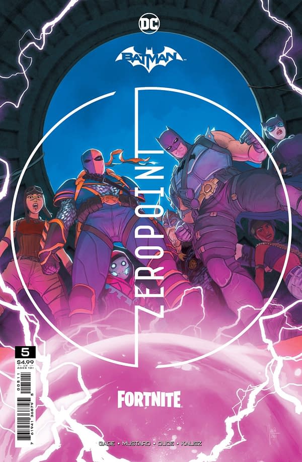 Cover image for BATMAN FORTNITE ZERO POINT #5 (OF 6) CVR A  MIKEL JANÌN
