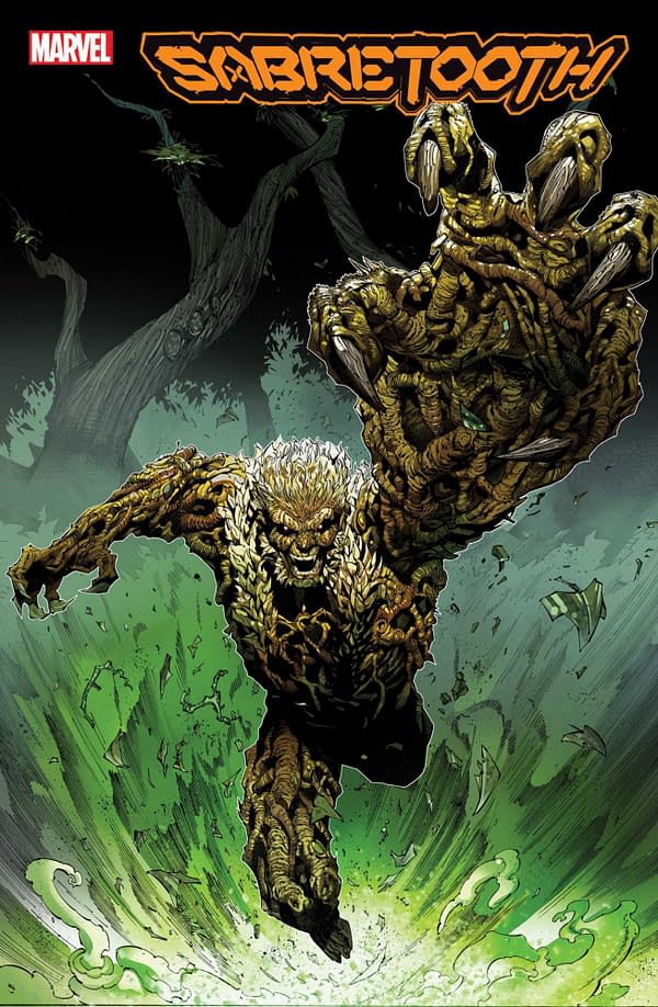 Cover image for SABRETOOTH #4 RYAN STEGMAN COVER