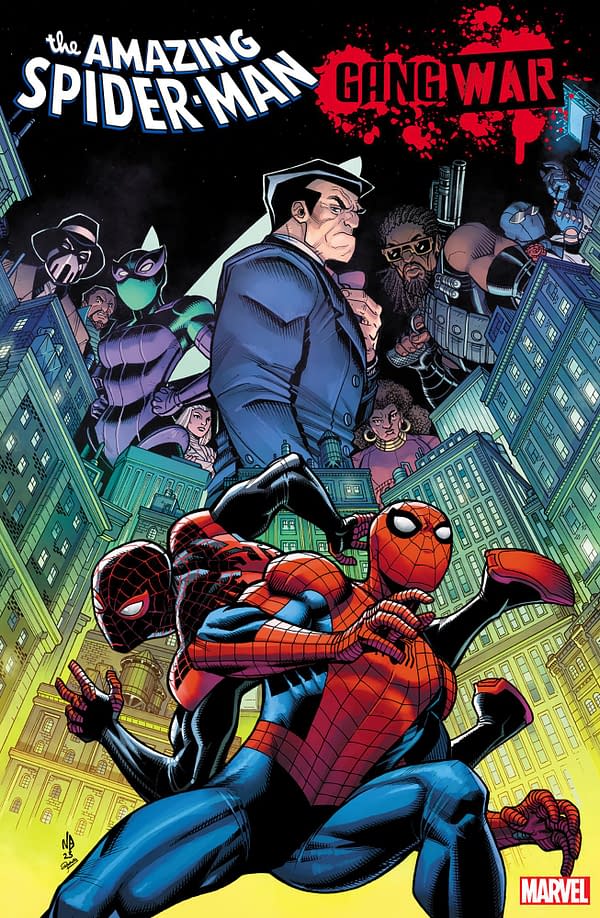 Cover image for AMAZING SPIDER-MAN: GANG WAR FIRST STRIKE 1 NICK BRADSHAW VARIANT [GW]