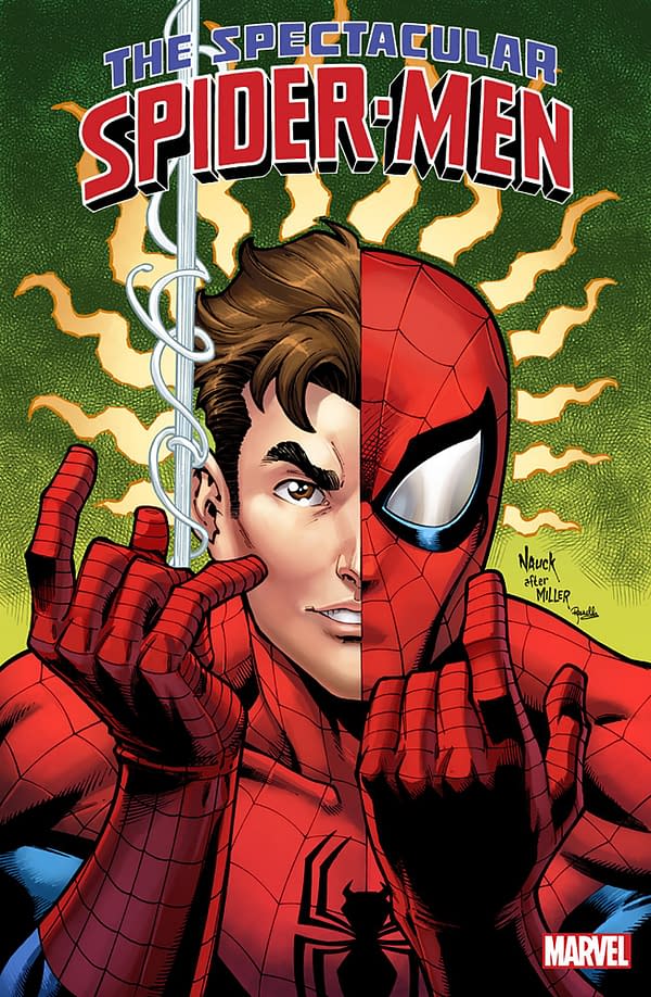 Cover image for THE SPECTACULAR SPIDER-MEN 1 TODD NAUCK HOMAGE PETER PARKER VARIANT
