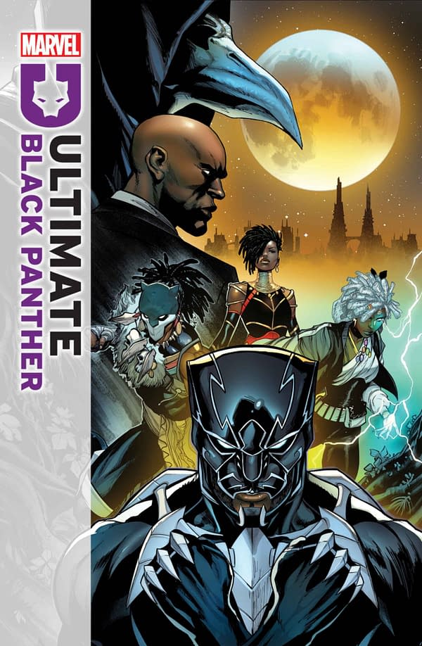 Cover image for ULTIMATE BLACK PANTHER #10 STEFANO CASELLI COVER