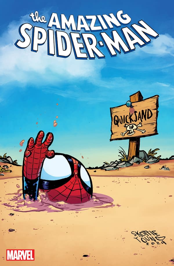 Cover image for AMAZING SPIDER-MAN #68 SKOTTIE YOUNG 8 DEATHS OF SPIDER-MAN VARIANT