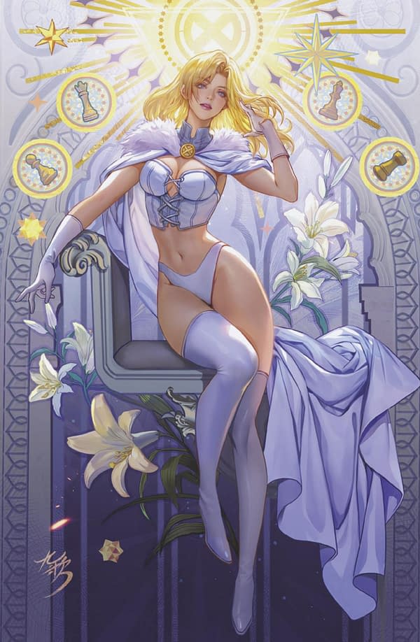 Cover image for EMMA FROST: THE WHITE QUEEN #3 FANYANG EMMA FROST VIRGIN VARIANT