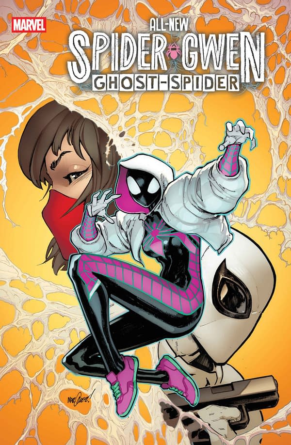 Cover image for ALL-NEW SPIDER-GWEN: THE GHOST SPIDER #5 DAVID MARQUEZ COVER