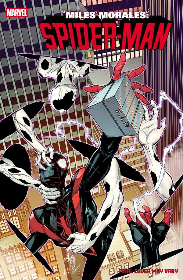 Cover image for MILES MORALES: SPIDER-MAN #42 STEFANO CASELLI FORESHADOW VARIANT