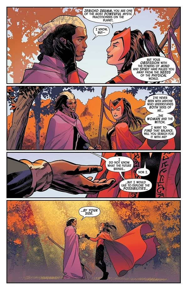 Scarlet Witch Moving In With Brother Voodoo in Avengers: No Road Home #1 (Spoilers)