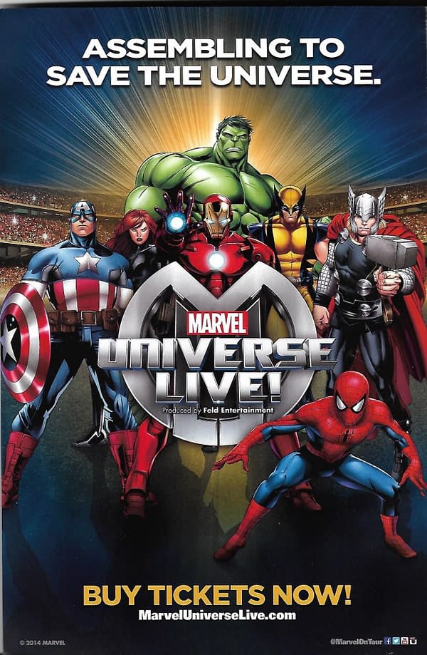 Marvel Universe LIVE! Ad