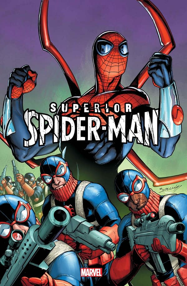Cover image for SUPERIOR SPIDER-MAN #3 MARK BAGLEY COVER