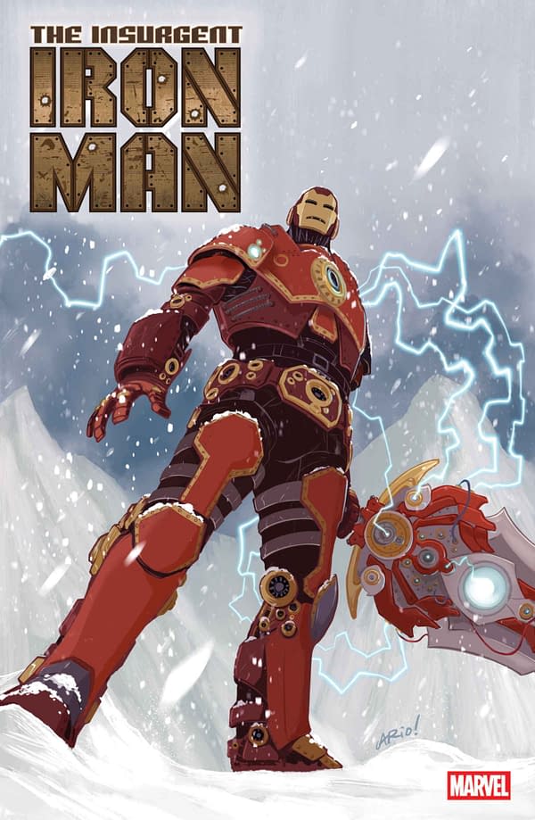 Cover image for IRON MAN #9 ARIO ANINDITO VARIANT