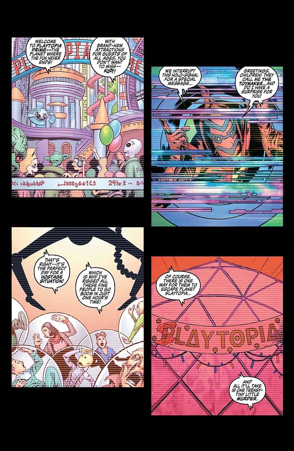 Interior preview page from Space Ghost 2 #1