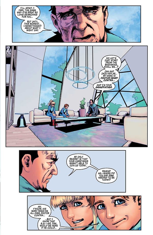 Interior preview page from Space Ghost 2 #1