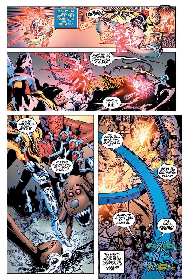 Interior preview page from Space Ghost 2 #1