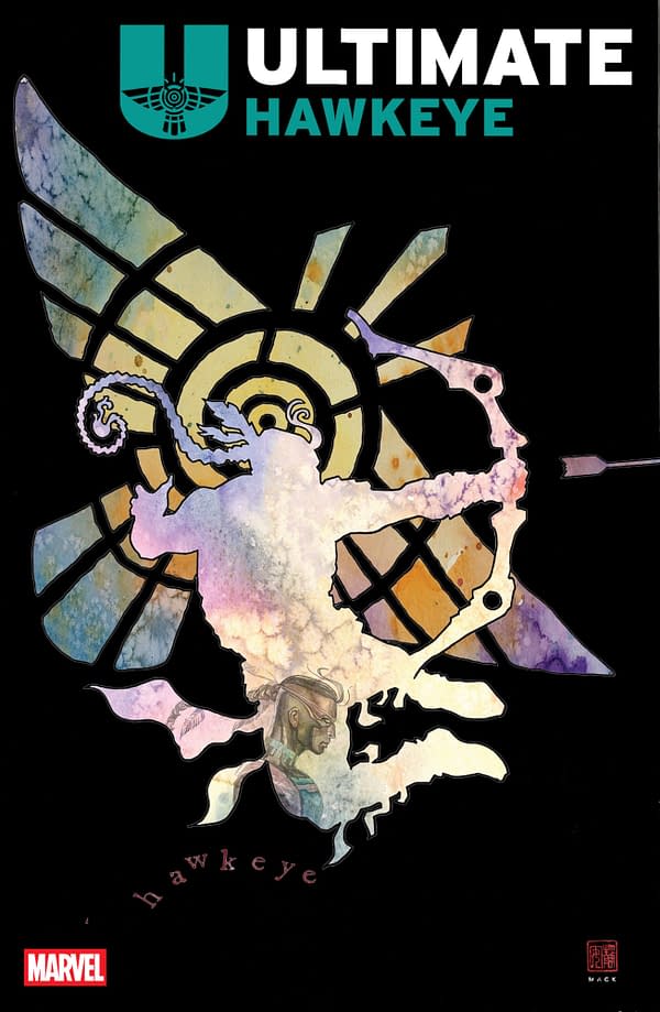 Cover image for ULTIMATE HAWKEYE #1 DAVID MACK VARIANT