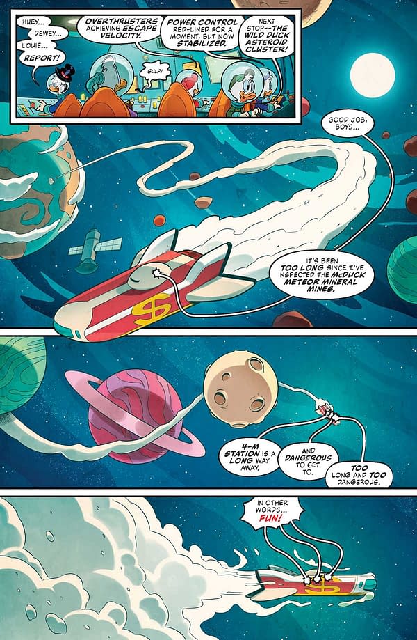 Interior preview page from Ducktales #8
