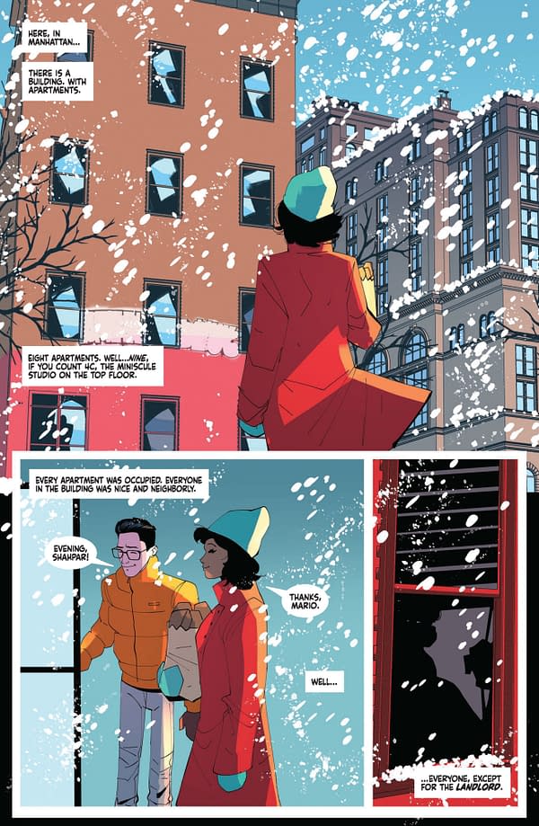 Interior preview page from Gargoyles: Winter Special 2025 #1