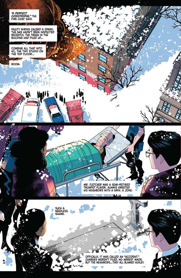 Interior preview page from Gargoyles: Winter Special 2025 #1