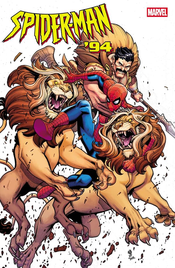 Cover image for SPIDER-MAN 94 #4 NICK BRADSHAW COVER