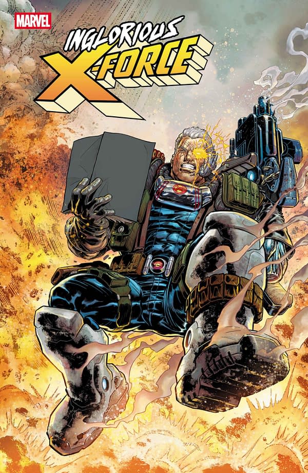 Cover image for INGLORIOUS X-FORCE #2 IAN CHURCHILL MARVEL COMICS PRESENTS VARIANT