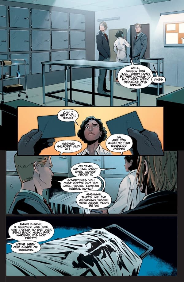 Interior preview page from Supernatural: Valentine's Day Special 2026