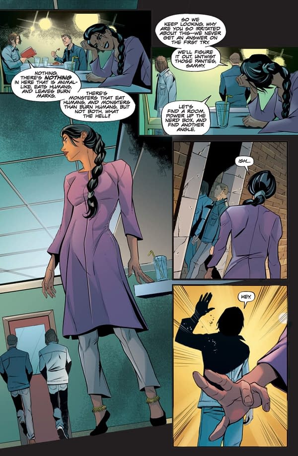 Interior preview page from Supernatural: Valentine's Day Special 2026