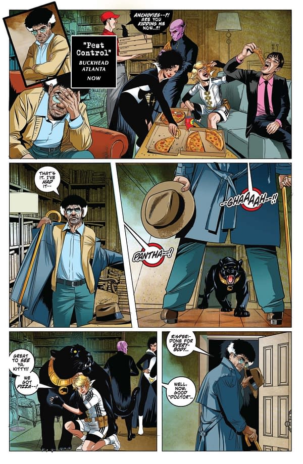 Interior preview page from Vampirella #4