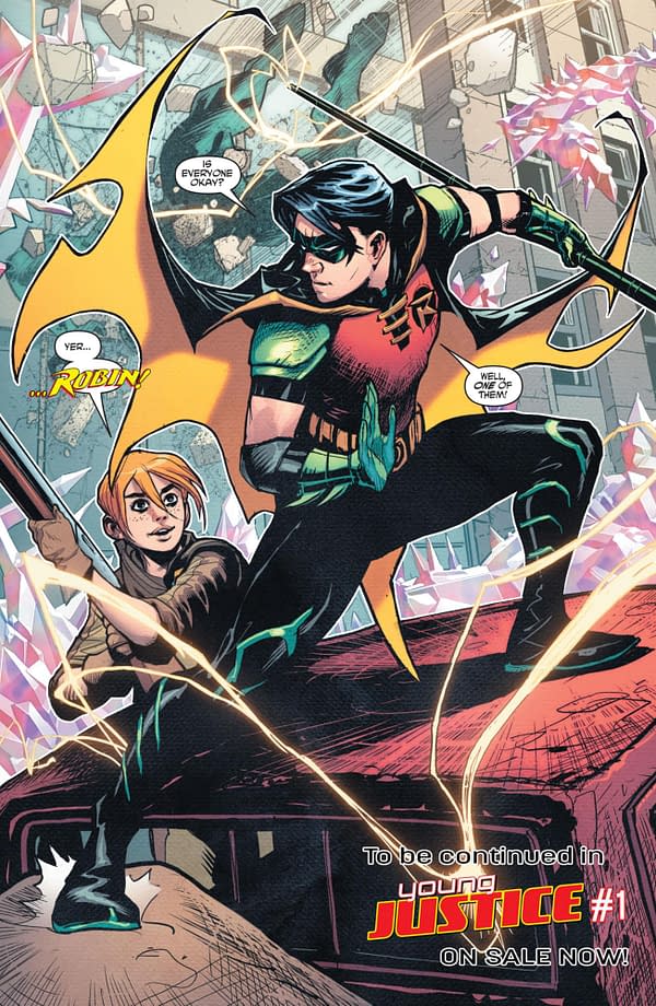 What Future For Damian Wayne as Robin Now? Young Justice #1 Preview