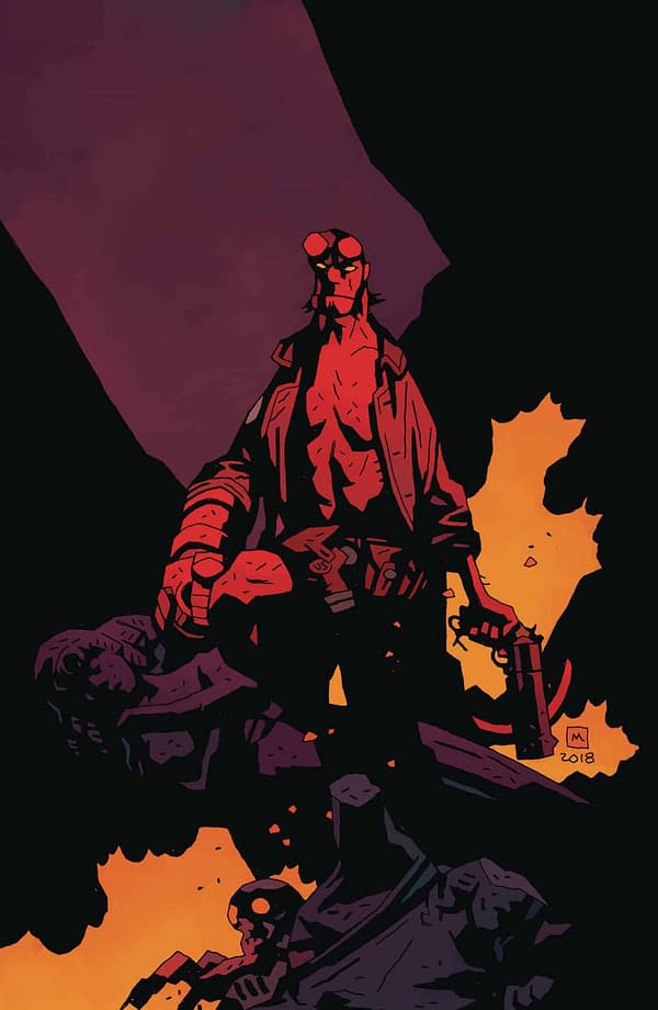 Dark Horse Publish Hellboy: Seed of Destruction #1 ECCC Exclusive Cover