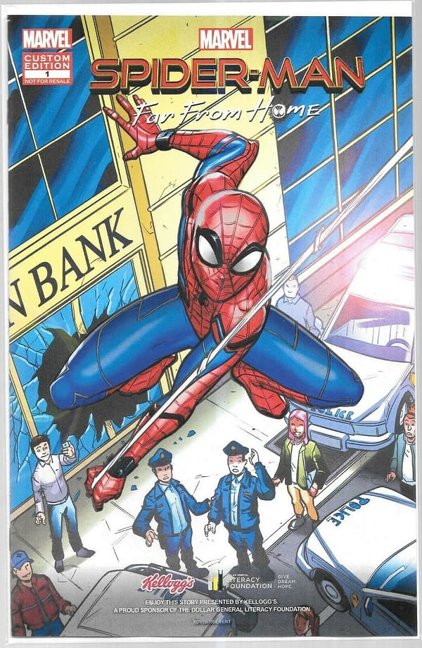 Buy For 2 Cents, Flip For $13 - the Spider-Man: Far From Home Kellogg's Comic