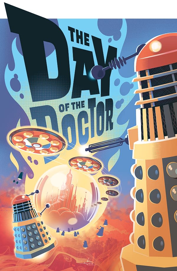 New Art Designs For Doctor Who Episodic Collection Debut For Black Friday, From Adrian Salmon and Rian Hughes