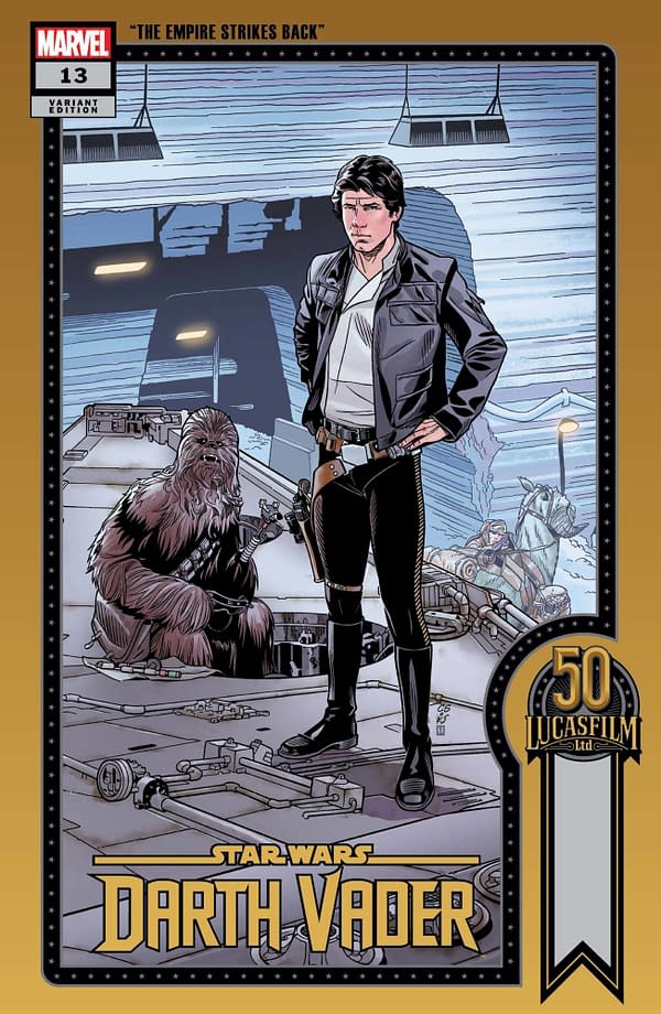 Cover image for STAR WARS DARTH VADER #13 SPROUSE LUCASFILM 50TH VAR