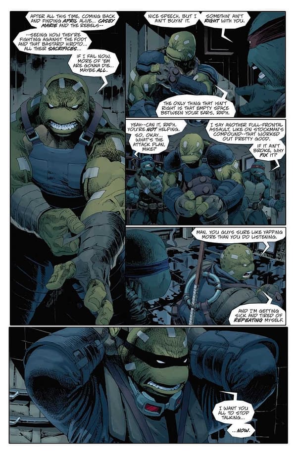 Interior preview page from Teenage Mutant Ninja Turtles: The Last Ronin #5