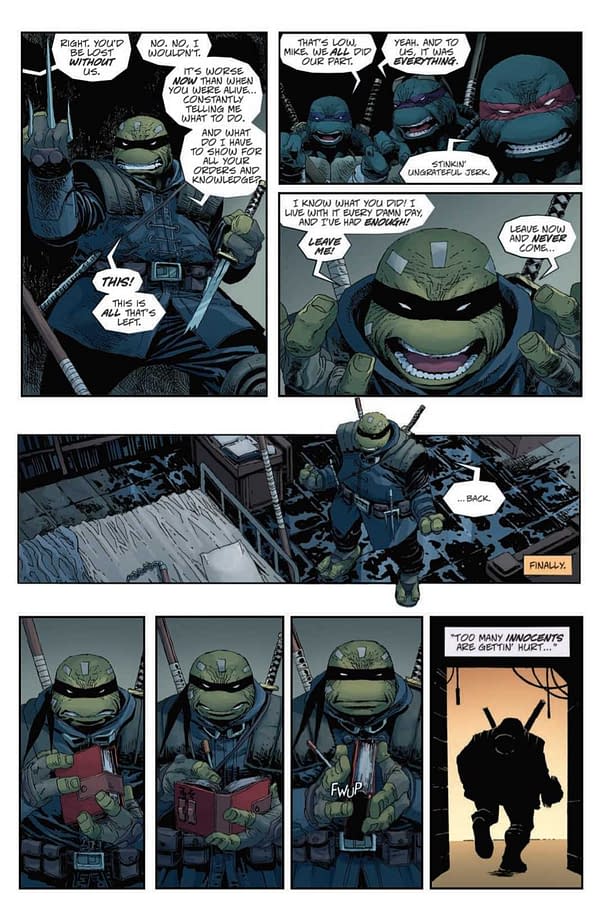 Interior preview page from Teenage Mutant Ninja Turtles: The Last Ronin #5
