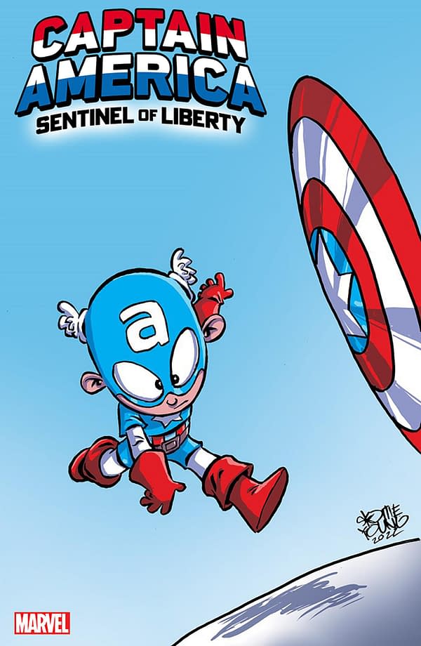 Cover image for CAPTAIN AMERICA: SENTINEL OF LIBERTY 1 YOUNG VARIANT