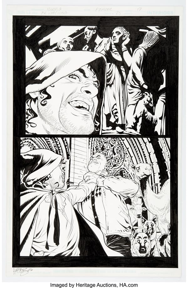Tony Harris and Tom Feister Ex Machina #25 Story Page 13 Original Art. Credit: Heritage Auctions Tony Harris and Tom Feister Ex Machina #25 Story Page 13 Original Art. Credit: Heritage Auctions