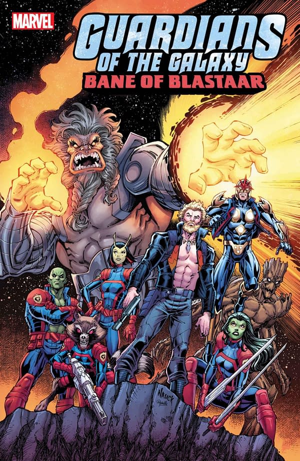 Cover image for GUARDIANS OF THE GALAXY: BANE OF BLASTAAR #1 TODD NAUCK COVER