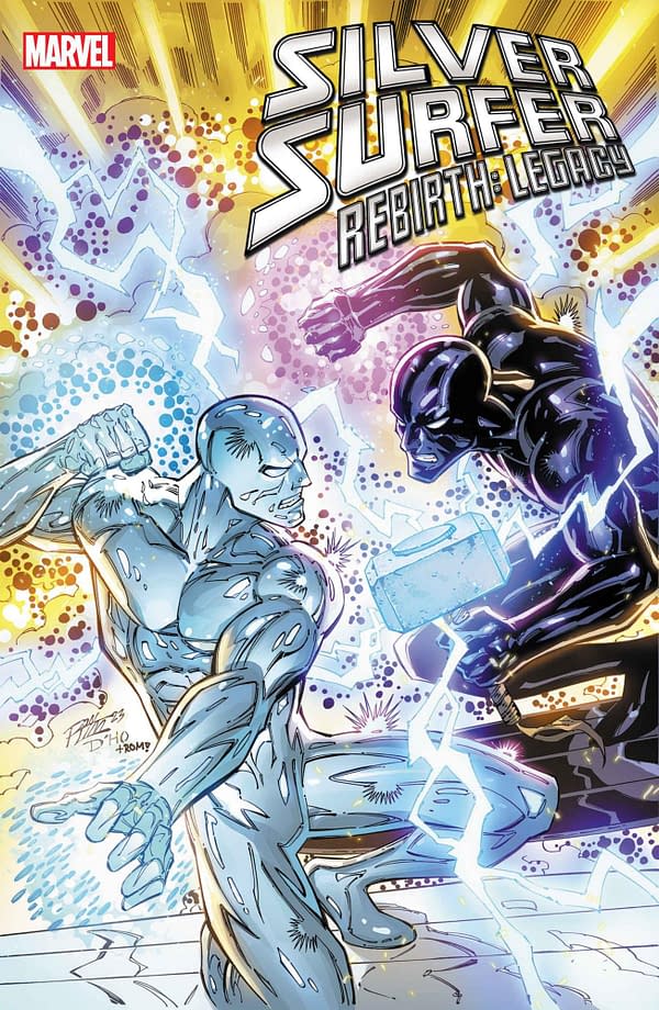 Cover image for SILVER SURFER REBIRTH: LEGACY #3 RON LIM COVER