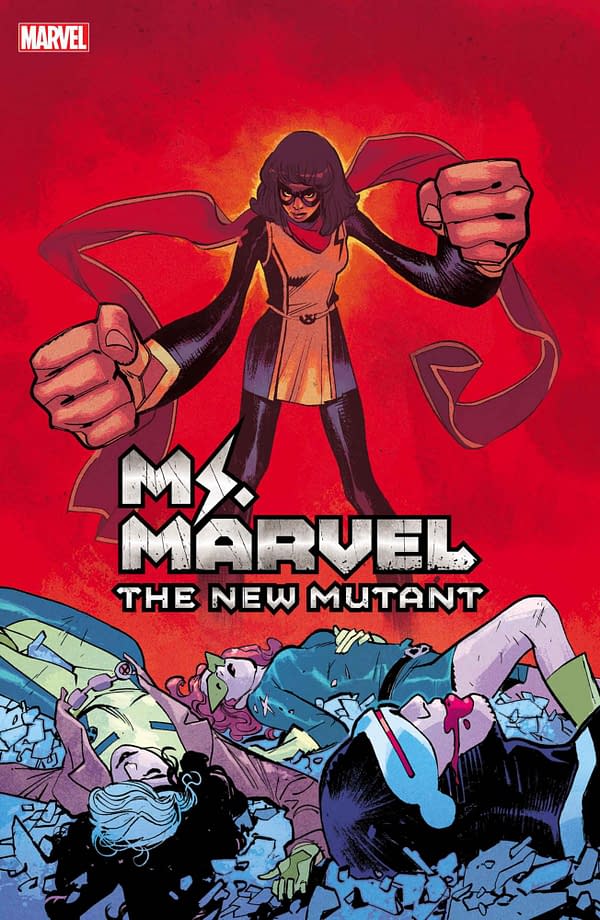 Cover image for MS MARVEL: THE NEW MUTANT #4 SARA PICHELLI COVER