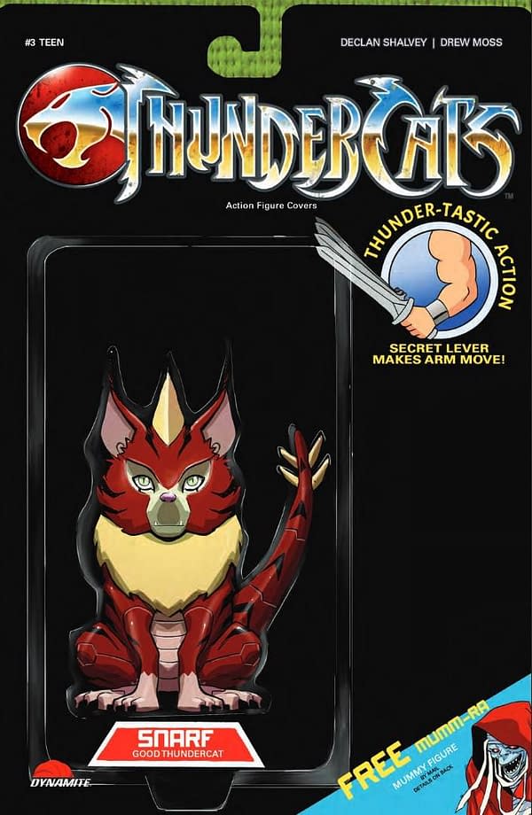 Cover image for THUNDERCATS #3 CVR F ACTION FIGURE