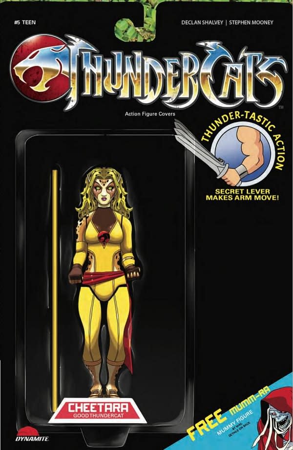 Cover image for THUNDERCATS #5 CVR F ACTION FIGURE