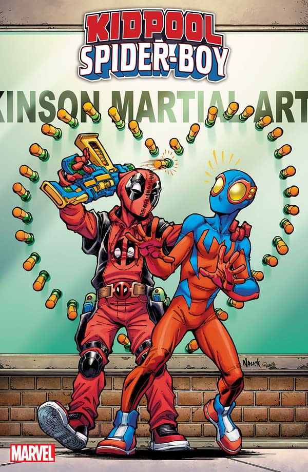 Cover image for KIDPOOL/SPIDER-BOY #1 TODD NAUCK VARIANT