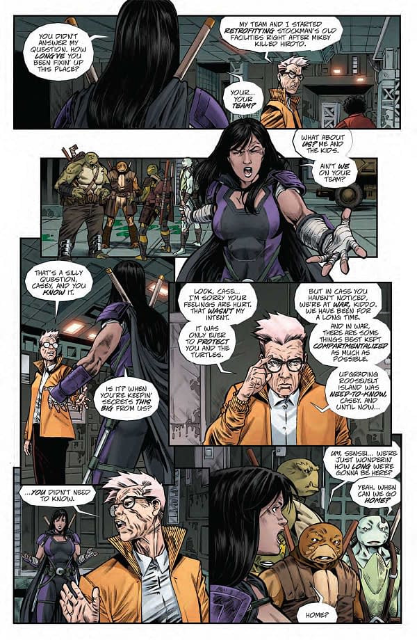 Interior preview page from TMNT: THE LAST RONIN II - RE-EVOLUTION #4 ESCORZA BROTHERS COVER