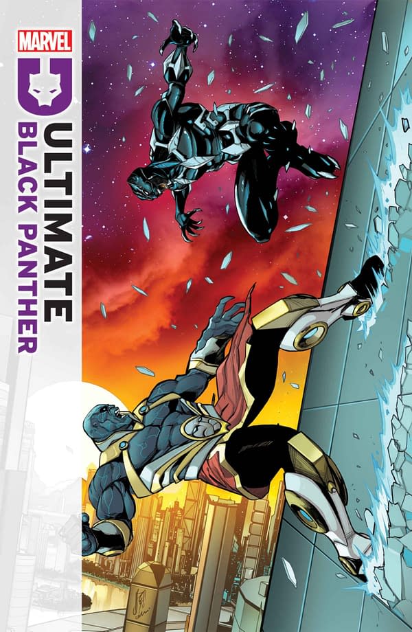 Cover image for ULTIMATE BLACK PANTHER #14 STEFANO CASELLI COVER