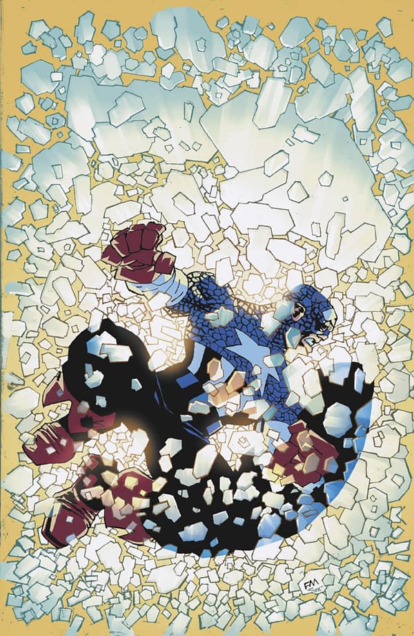 Cover image for CAPTAIN AMERICA #1 FRANK MILLER VIRGIN VARIANT