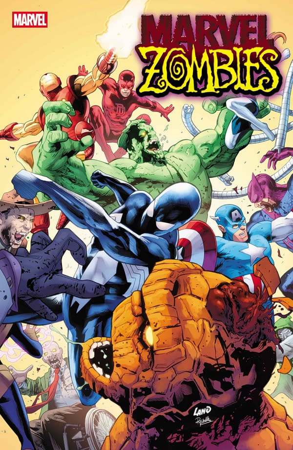 Cover image for MARVEL ZOMBIES: RED BAND #2 GREG LAND COVER