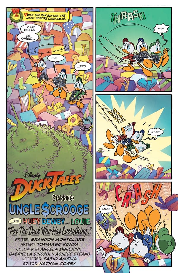Interior preview page from DuckTales #10