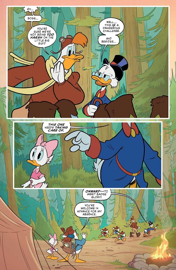 Interior preview page from Ducktales #9
