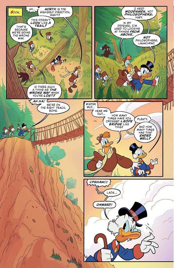 Interior preview page from Ducktales #9