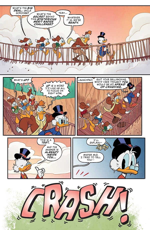 Interior preview page from Ducktales #9