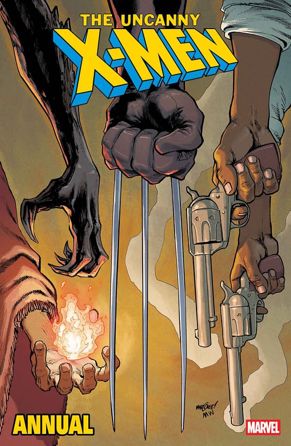 Cover image for UNCANNY X-MEN ANNUAL #1 DAVID MARQUEZ COVER