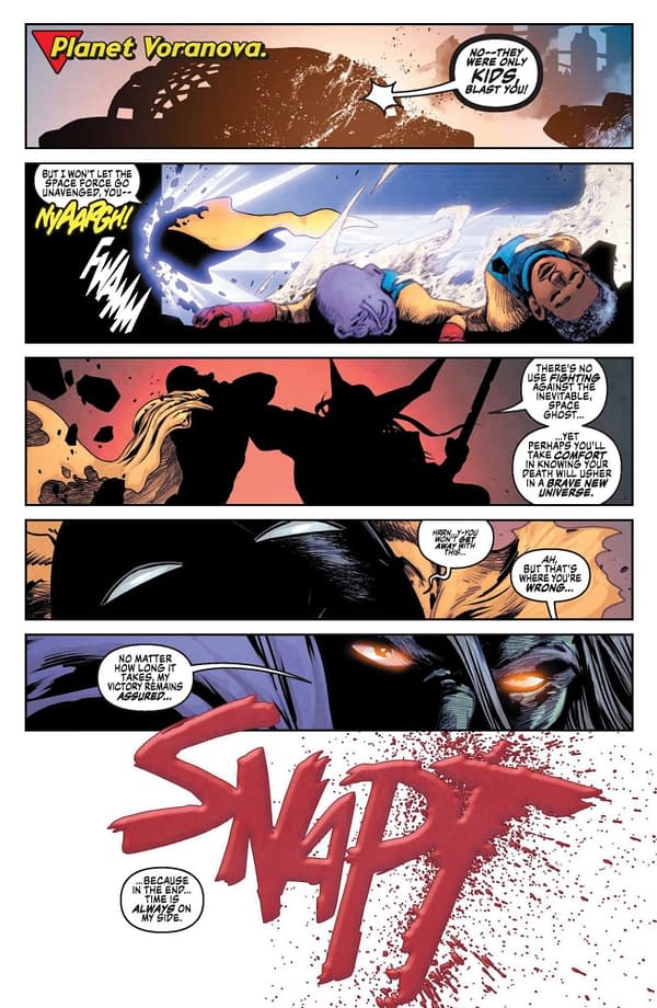 Interior preview page from Space Ghost #10